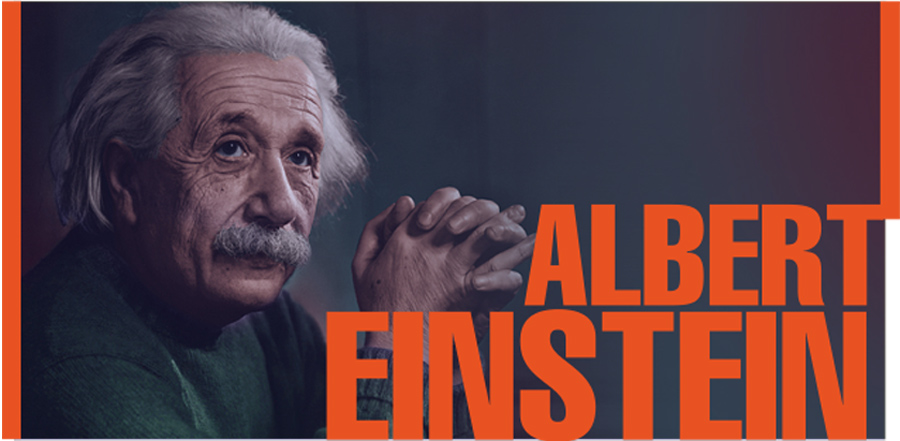 albert einstein short biography in english