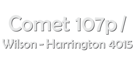 Comet 107p wilson harrington 4015