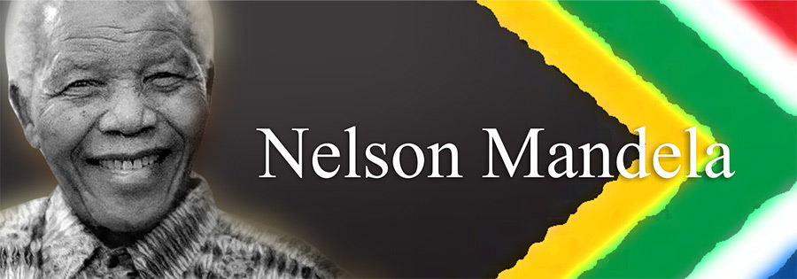 Nelson mandela heading